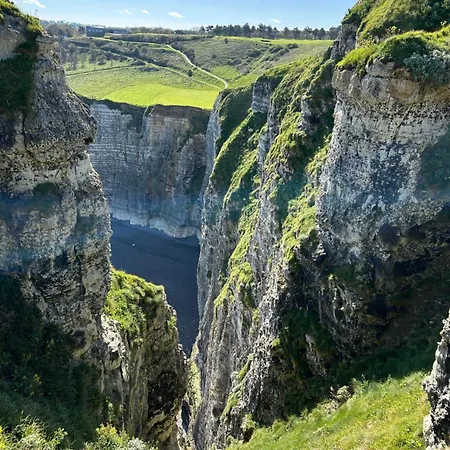 Villa Roc Vaudieu - Charmante Maison De Pecheurs Étretat Esterno foto